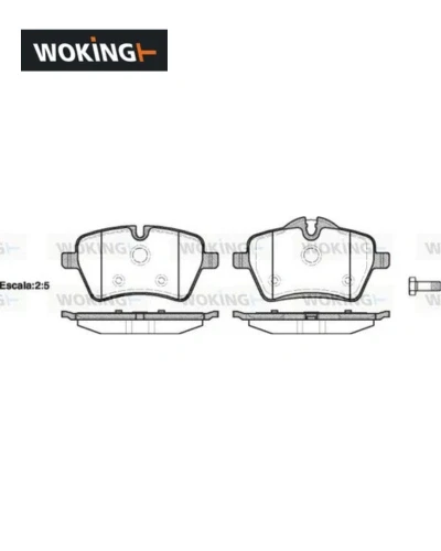 طقم تيل امامى - R60 - وكينج