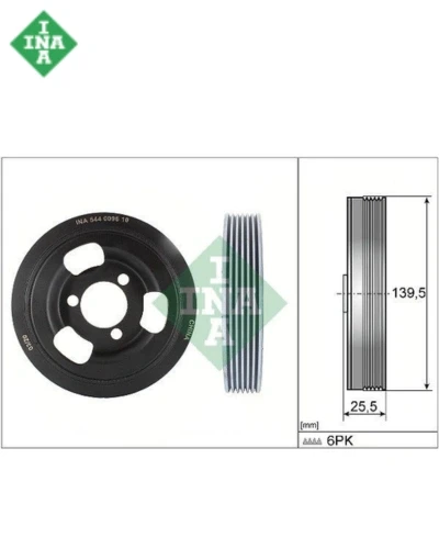 طنبوره كرنك - INA - F30 + F20 >N13